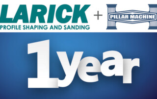 larick profile shaping and sanding - a pillar machine company